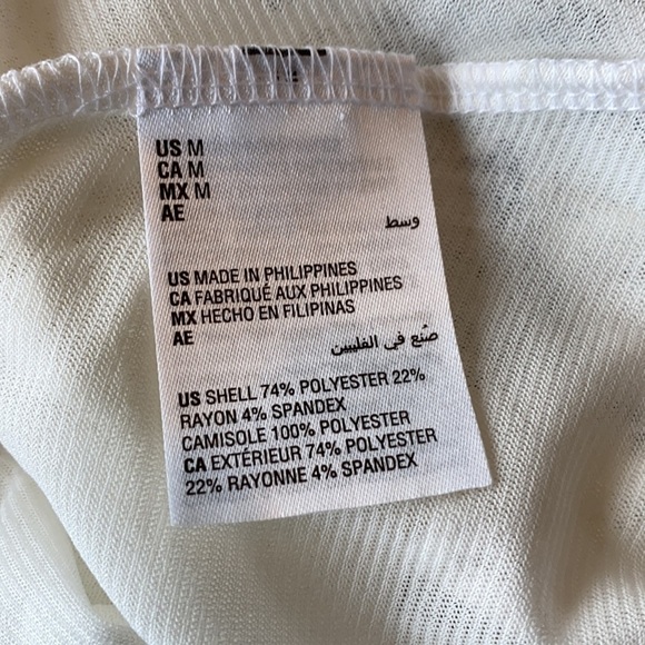 INC International Concepts Lace Blouson ToP - Picture 6 of 7